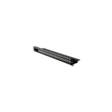 Roline Cat.6 19"-Keystone Patch Panel, Black