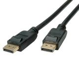 Roline Displayport Cable V1.3/1.4. Dp-Dp. M/M 1.5m