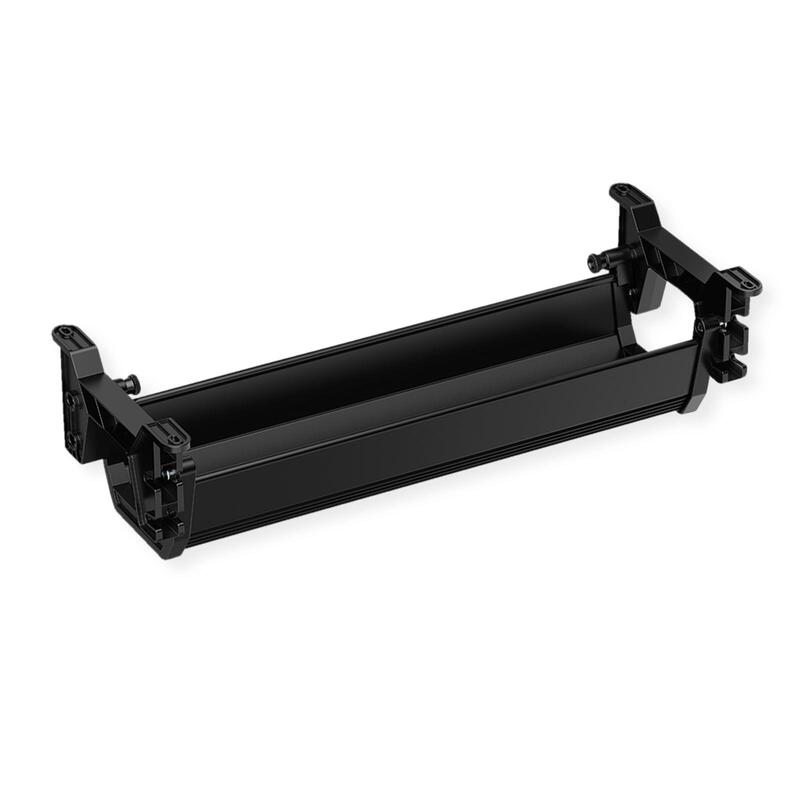 Roline Easy2open Cablekanal, Untertischmontage, Schwarz, 44,9 Cm