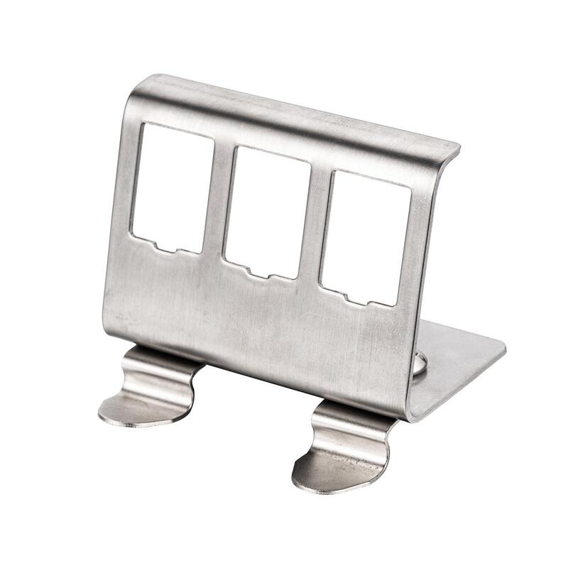 Roline Hutschienen-Adapter Unbestckt, Fr 3 Keystones