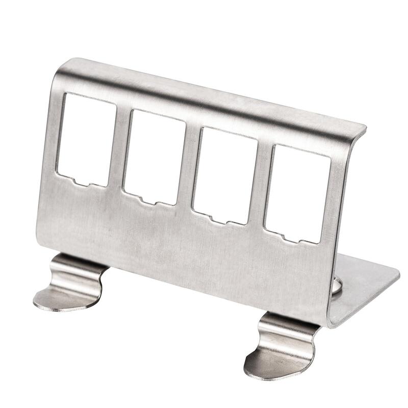 Roline Hutschienen-Adapter Unbestckt, Fr 4 Keystones