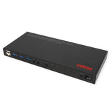 Roline Kvm Switch, Hdmi 4k, Usb, 1 User - 4 Pc, Con 3-Port Usb-Hub