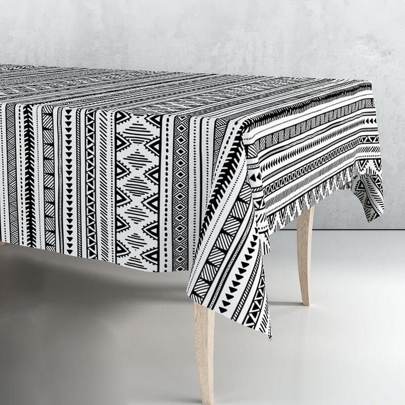 Rollo De Hule Blanco Y Negro 140cm X 25m