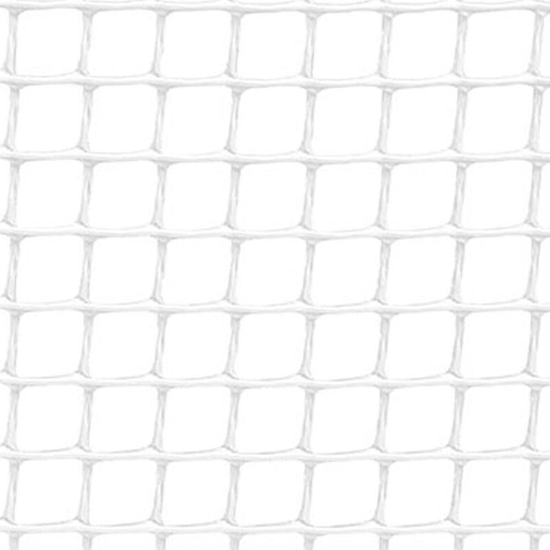 Rollo De Malla Ligera Cadrinet Color Blanco 1x25m Cuadro: 10x10mm Nortene
