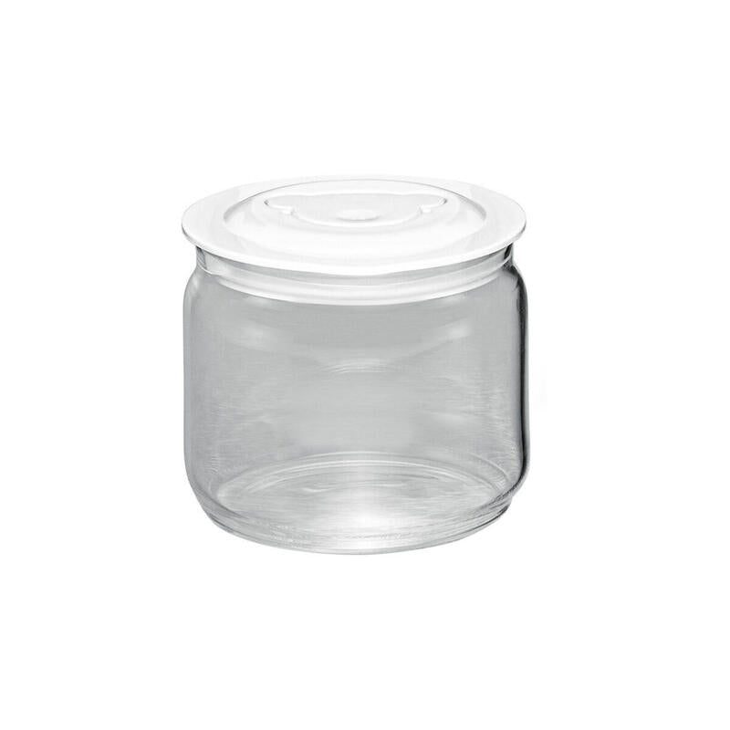 Contenedor De Vidrio De Reemplazo De Rommelsbacher 500 Ml Transparente, Para Líderes De Yogurt Jg 60 Jg 05