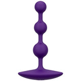 Romp - Amp Purple Bolas Anales Flexibles De Silicona 12,5 Cm Morado
