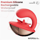 Estimulador  Rondy Con Vibración Y Lengua Con App