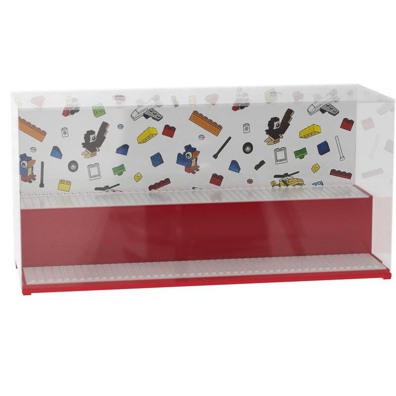 Room Copenhagen 40700001 Lego Play & Display Case Iconic, Rojo 40700001