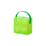 Room Copenhagen Caja Lego Con Asa, Caja De Almacenamiento Verde Claro/Transparente 40240008