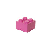 Room Copenhagen Lego Storage Brick 4 Rosa, Caja De Almacenamiento (Rosado)