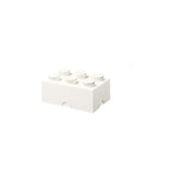 Room Copenhagen Lego Storage Brick 6, Caja De Almacenamiento Blanca 40000804