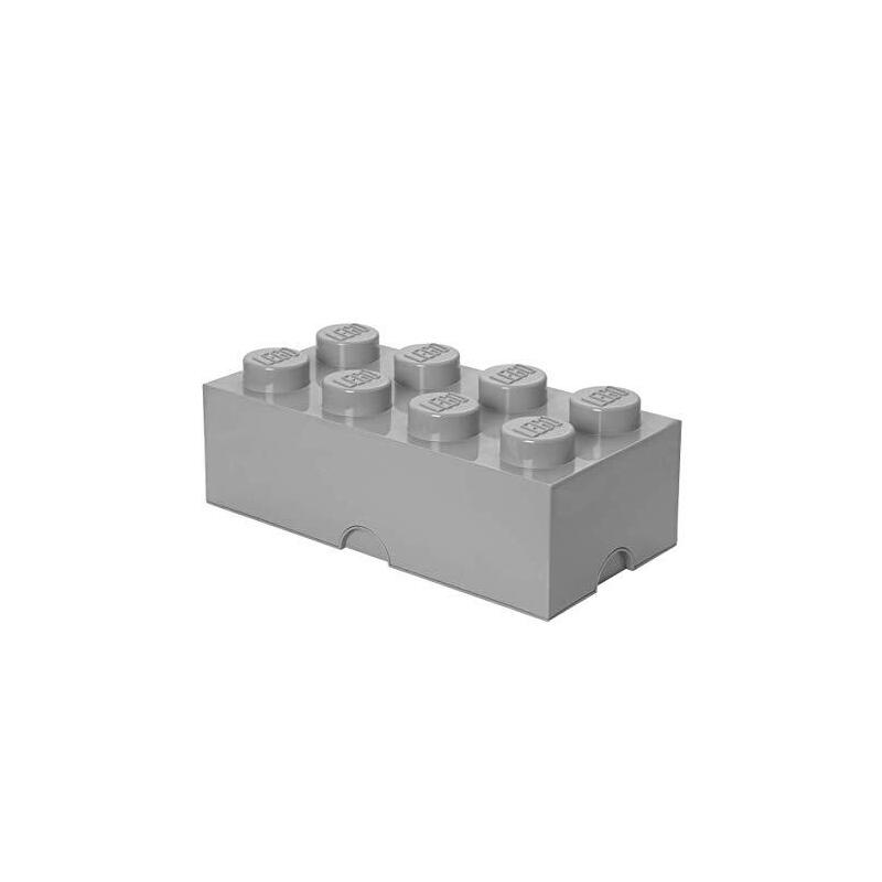 Room Copenhagen Lego Storage Brick 8 Gris, Caja De Almacenamiento
