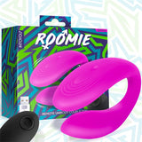 Roomie Vibrador Para Parejas Silicona Líquida Unibody Control Remoto Usb