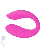 Roomie Vibrador Para Parejas Silicona Líquida Unibody Control Remoto Usb