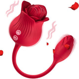 Rosa Con Licking Y Huevo Vibrador Usb