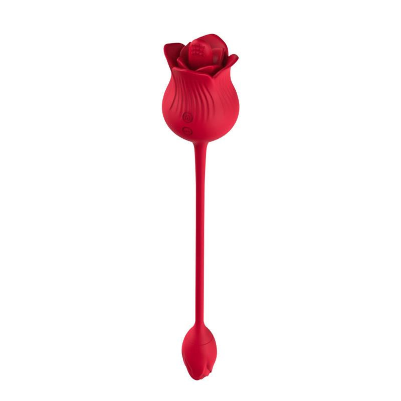 Rosa Con Licking Y Huevo Vibrador Usb