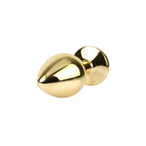Rosy Gem Plug Anal Dorado Con Joya Talla M