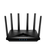 Router Cudy Wr11000 Inalámbrico 2.5 Gigabit Ethernet Tribanda (2.4 Ghz / 5 Ghz / 6 Ghz) Negro