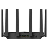 Router Cudy Wr11000 Inalámbrico 2.5 Gigabit Ethernet Tribanda (2.4 Ghz / 5 Ghz / 6 Ghz) Negro