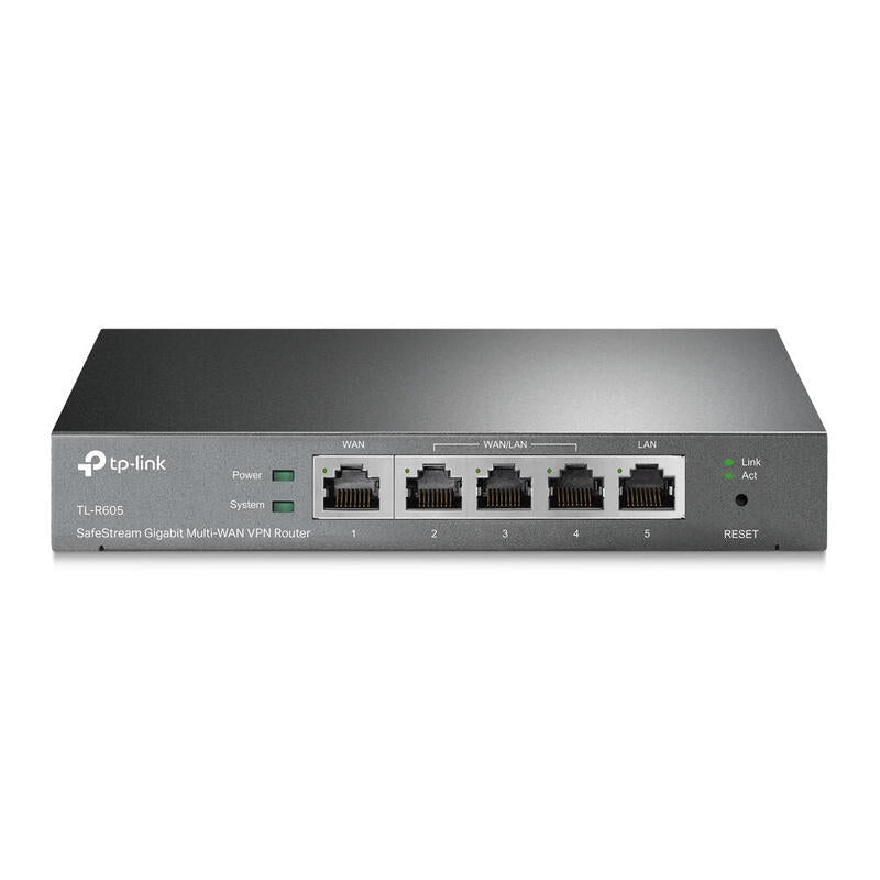Router Vpn Safestream Gigabit Tp-Link Tl-R605 5 Puertos Multi-Wan