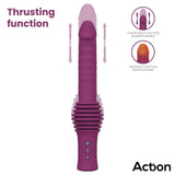 Roxer Sex Machine Con Vibración, Thrusting, Efecto Calor Y Control Remoto