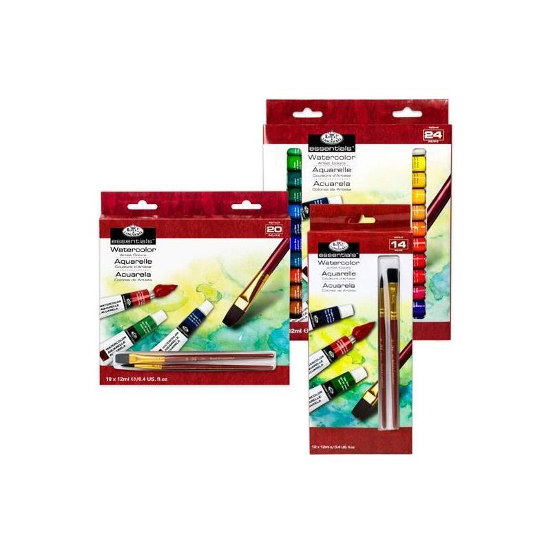 Royal Langnickel Set De 12 Colores De Acuarelas Tubo 12ml Surtidos
