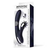 Royalspace Vibrador Con Lenguas Estimuladoras Y Bolas Internas 360º Azul