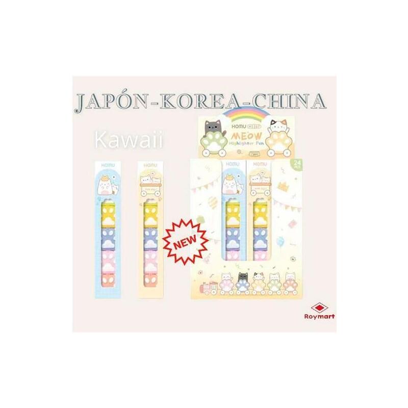 Roymart Marcador Huellas Hawaii Set De 5 C/Surtidos