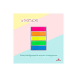 Roymart Notas Señaladoras Acetato Transparente Pack De 100 C/Surtidos