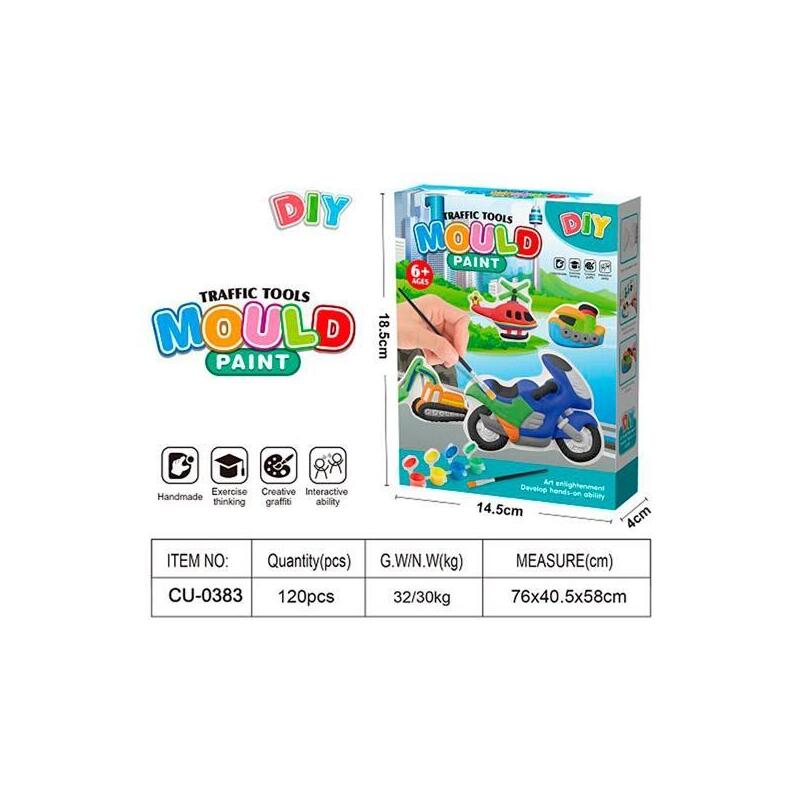 Roymart Set De Pintura Molde Trafic Tools