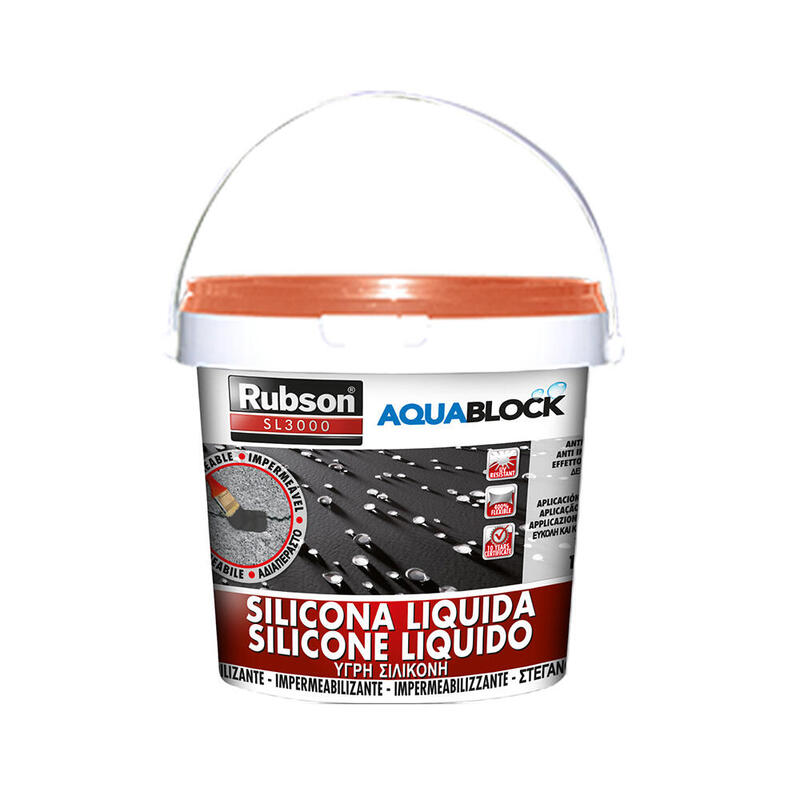 Rubson Silicona Liquida Aquablock 1kg Teja 1894877