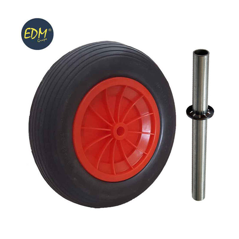 Rueda Carretilla Antipinchazos