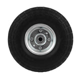 Rueda Maciza Carretilla Ø255 Mm, Ancho 80 Mm, Eje Ø20 Mm