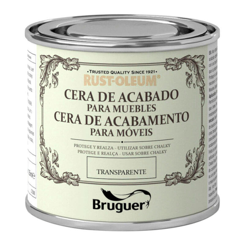 Rust-Oleum Chalky Finish Cera Para Muebles Transparente 0,125l 5397501 Bruguer