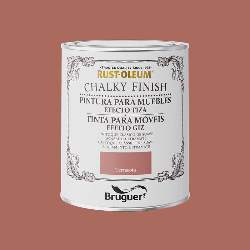 Rust-Oleum Chalky Finish Mueble Terracota 0,750l 5733893 Bruguer