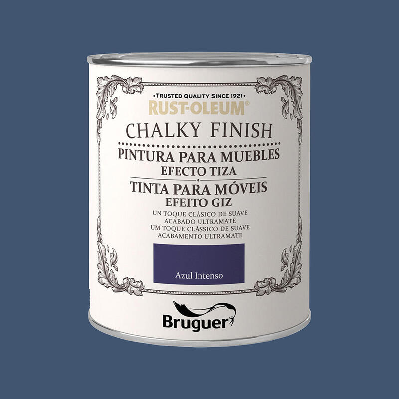 Rust-Oleum Chalky Finish Muebles Azul Intenso 0,750l 5397551 Bruguer