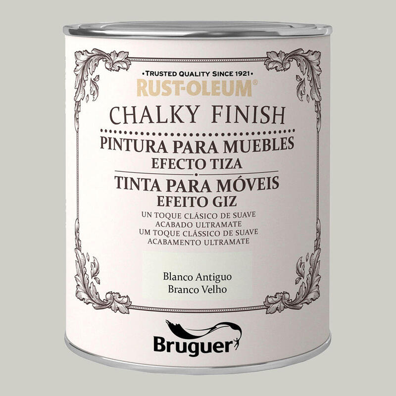 Rust-Oleum Chalky Finish Muebles Blanco Antiguo 0,125l 5397511 Bruguer
