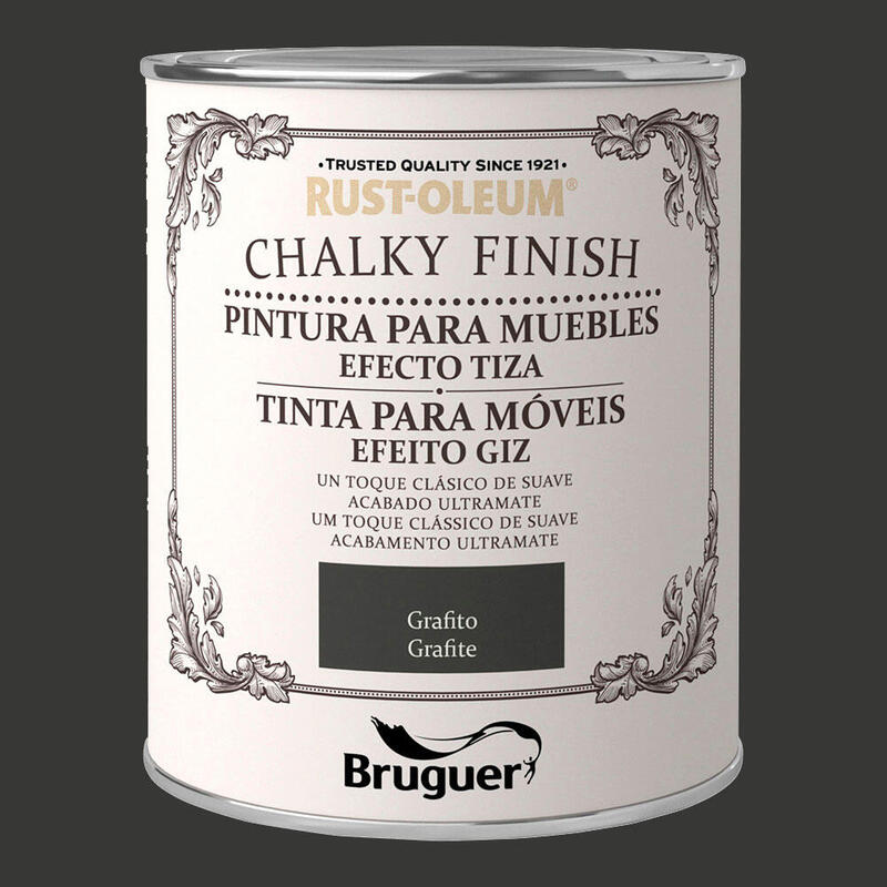 Rust-Oleum Chalky Finish Muebles Grafito 0,750l 5397533 Bruguer