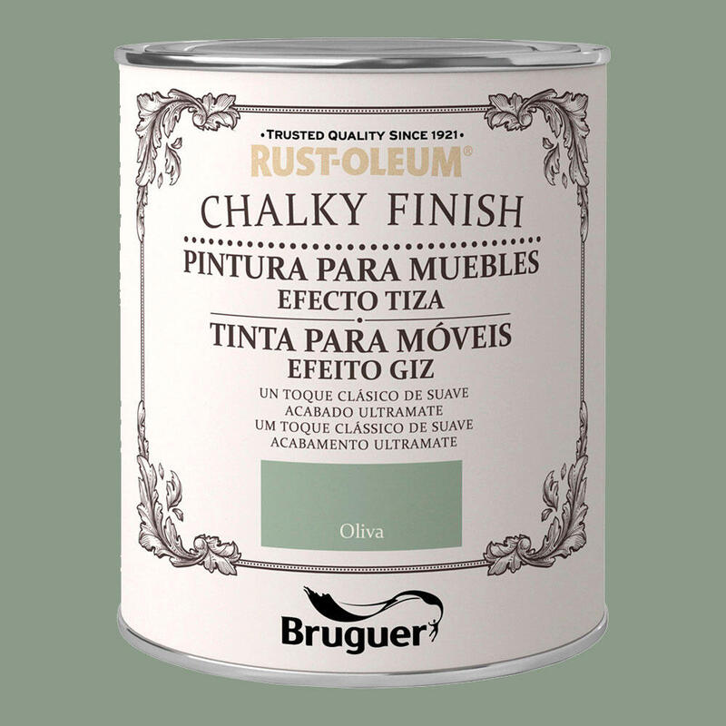 Rust-Oleum Chalky Finish Muebles Oliva 0,750l 5397527 Bruguer