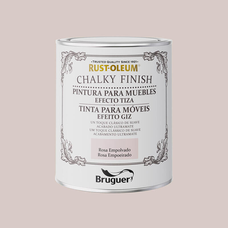Rust-Oleum Chalky Finish Muebles Rosa Empolvado 0,750l 5733891 Bruguer