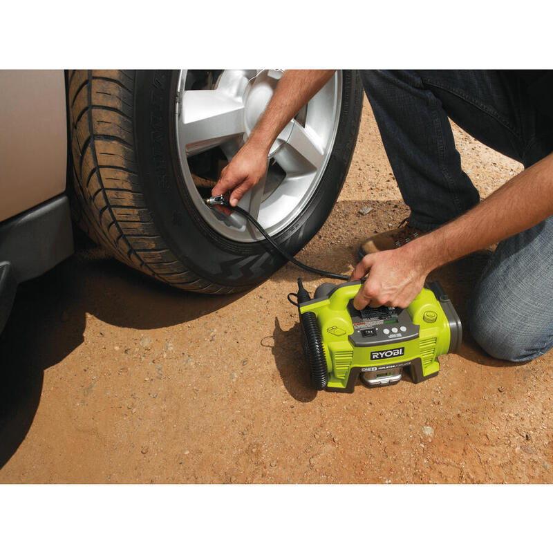 Ryobi Cuerpo Del Compresor De Bateria 18v One 10 Bar R18i-0 5133001834