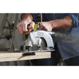 Sierra Circular Inalámbrica Ryobi One+ R18cs-0, 18 Voltios Verde/Negro, Sin Batería Ni Cargador 5133002338