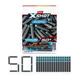 S001-X-Shot- Excel 50pk  Refill Darts Foilbag,Bu
