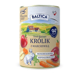 Baltica Smaki Regionów Królik Z Marchewka  400g