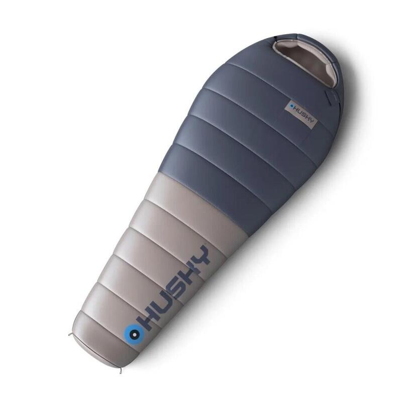 Saco De Dormir De Plumón Husky Dopy -25 °C, 85 X 220 Cm, 1,69 Kg, Azul Grisáceo