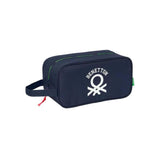 Safta Benetton Together Zapatillero - Asa Lateral - 6l - Facil Transporte - 290x140x150mm - Azul Marino