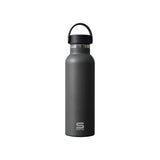 Safta Botella Termo De 600ml - Acero Inoxidable - Base De Silicona Antideslizante - Asa Superior - Gris