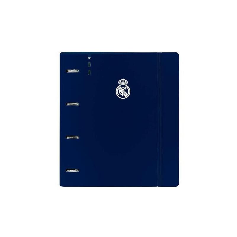Safta Carpeblock Anillas 4x35mm C/Recambio A4 C/Separadores Tapas Pp Foam Real Madrid 1ª Equip. 24/25