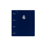 Safta Carpeblock Anillas 4x35mm C/Recambio A4 C/Separadores Tapas Pp Foam Real Madrid 1ª Equip. 24/25