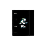 Safta Carpeta De Anillas 4x35mm C/Recambio 100h A4 T/Duras Cierre C/Goma El Niño "Green Bali"